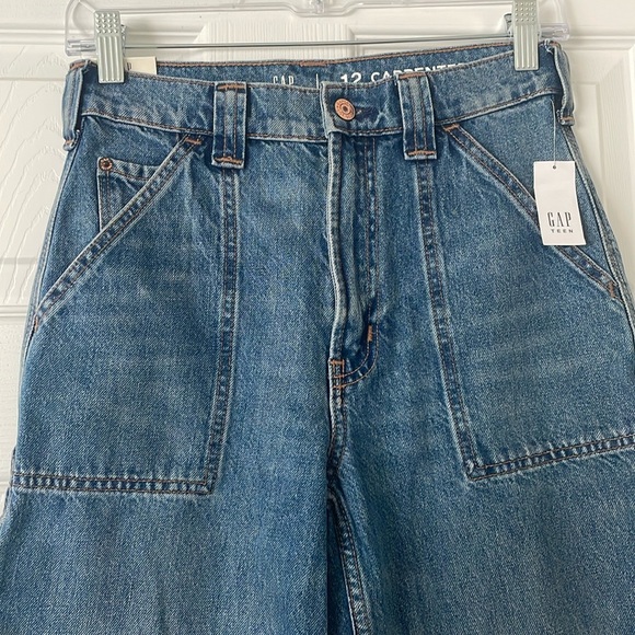 GAP Teen Carpenter Wide Leg Jean - Picture 2 of 6